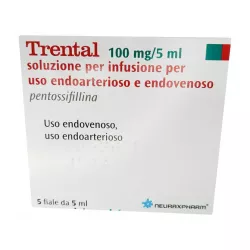 Трентал р-р для инъекций 5мл (100мг) N5 фото